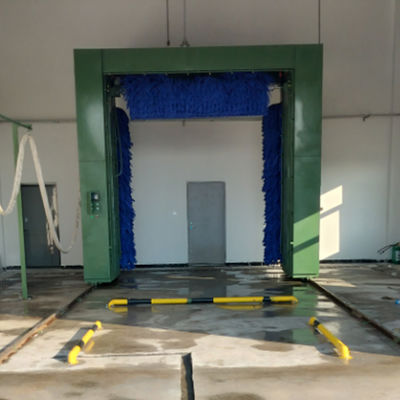 Gantry Type Automatic Bus Wash Machine For 4200mm height vehicle in maximum