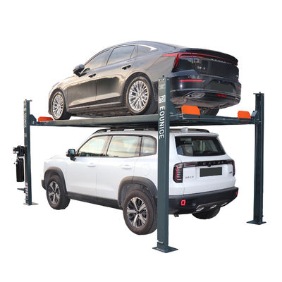 4 Post Car Parking Lift Car Parking Stacker for Garage 3600kg 2100mm Lifting Height