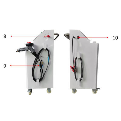 Visible Car AC Evaporator Cleaning AC system Sterilization System With Endoscope 220V