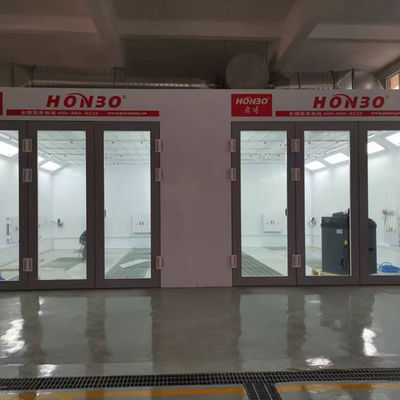 Infrared heating Car Spray Booth Automotive Including platform Paint Booth Automotive Paint Stands