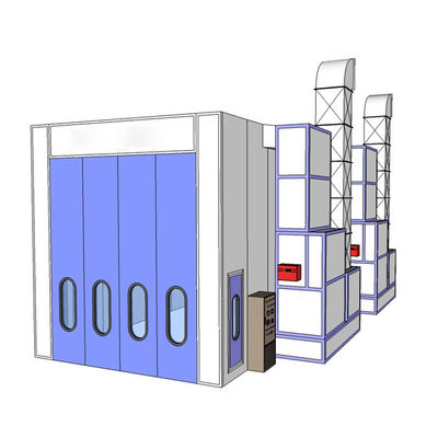 Diesel Bus Paint Booth Truck Paint Box Baking Room