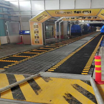 Wash four cars simultaneously Automatic Car Washer Tunnel-Type Automated Car Wash Systems with 14 brushes
