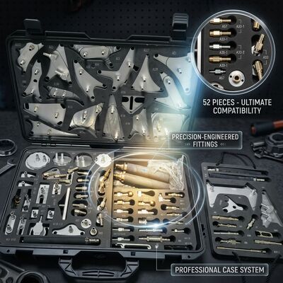 52-Piece Professional ATF Adapter Kit Advanced Transmission Fluid Service Tool Set