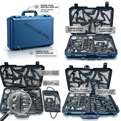 45-Piece DSG Transmission Oil Filling Adapter Kit for VW Audi Dual-Clutch Gearbox