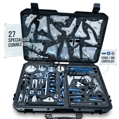 27-Piece American Car ATF Adapter Kit Ford GM Chrysler Dodge Transmission Service Tool