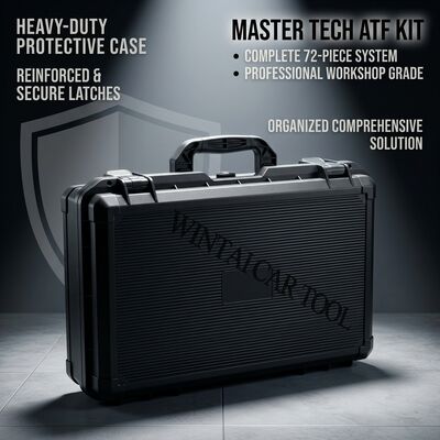 72-Piece Master Tech ATF Adapter Kit Professional Transmission Service Complete Workshop Solution