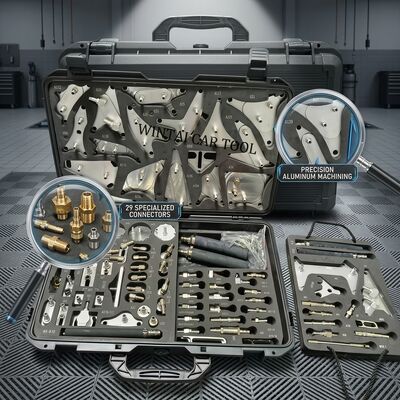 29-Piece BMW Transmission Service Adapter Kit for ZF and GM Automatic Gearboxes